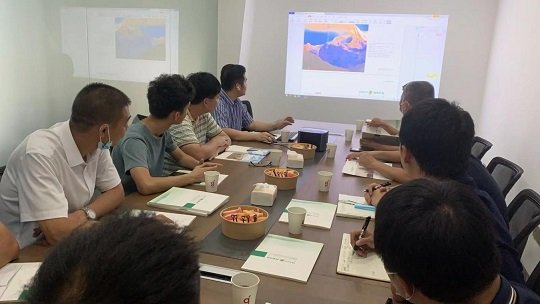 刘天湖一行参观了国策环保防城港分58
